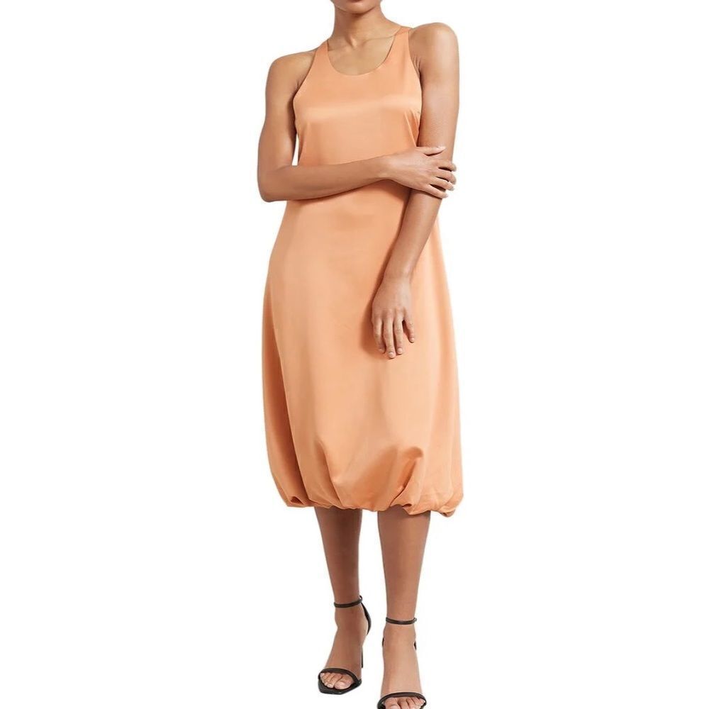 Modern Citizen Hoku satin midi dress